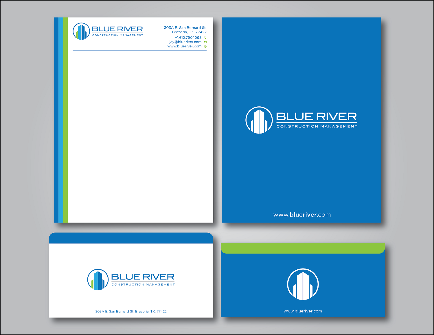 Stationery Design by Verified artistry for The Blue River Group | Design #12767990