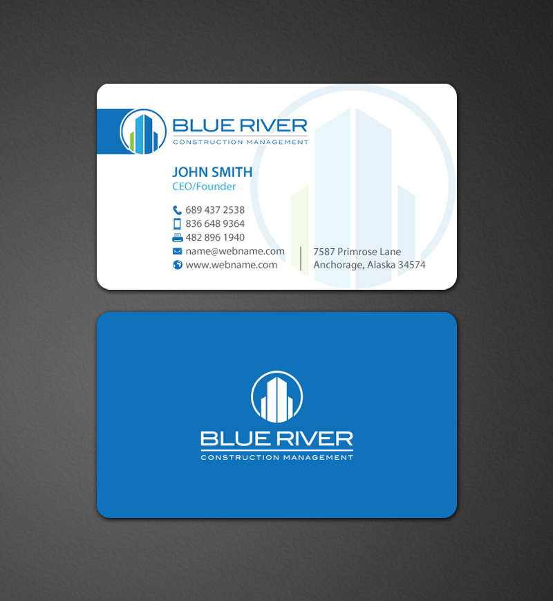 Stationery Design by chandrayaan.creative for The Blue River Group | Design #12702337