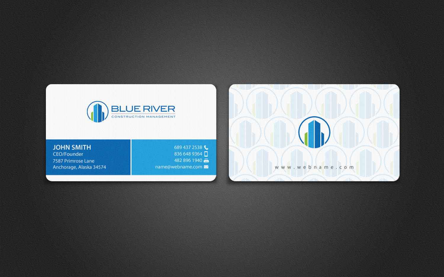 Stationery Design by chandrayaan.creative for The Blue River Group | Design #12702338