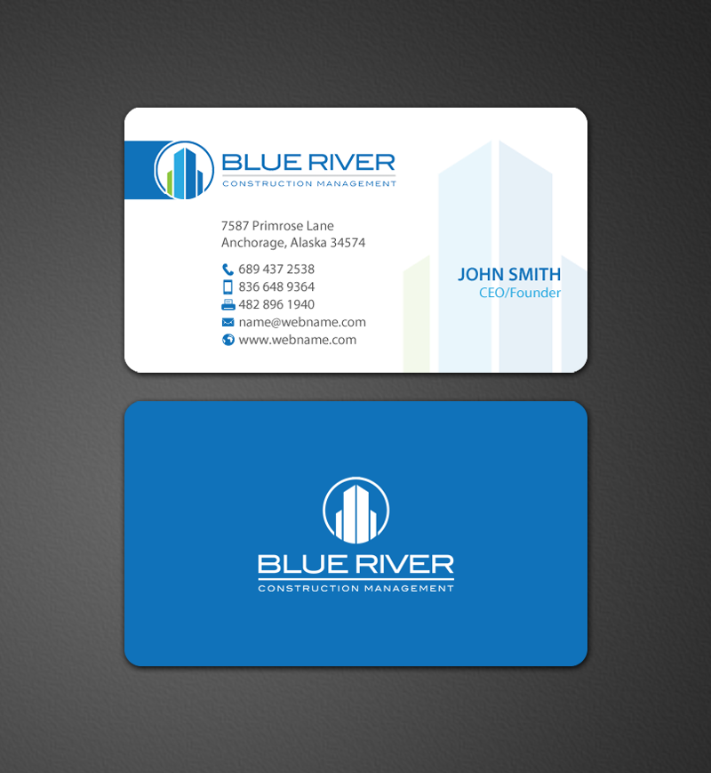 Stationery Design by chandrayaan.creative for The Blue River Group | Design #12702339
