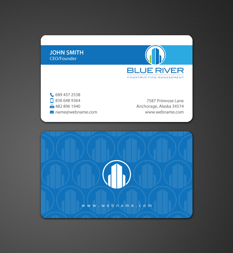 Stationery Design by chandrayaan.creative for The Blue River Group | Design #12702340