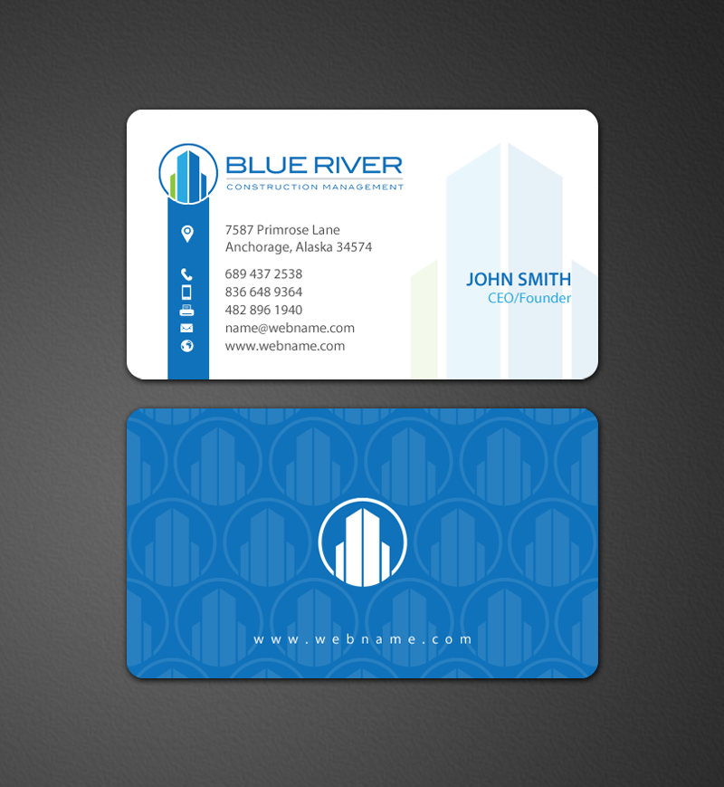 Stationery Design by chandrayaan.creative for The Blue River Group | Design #12702341