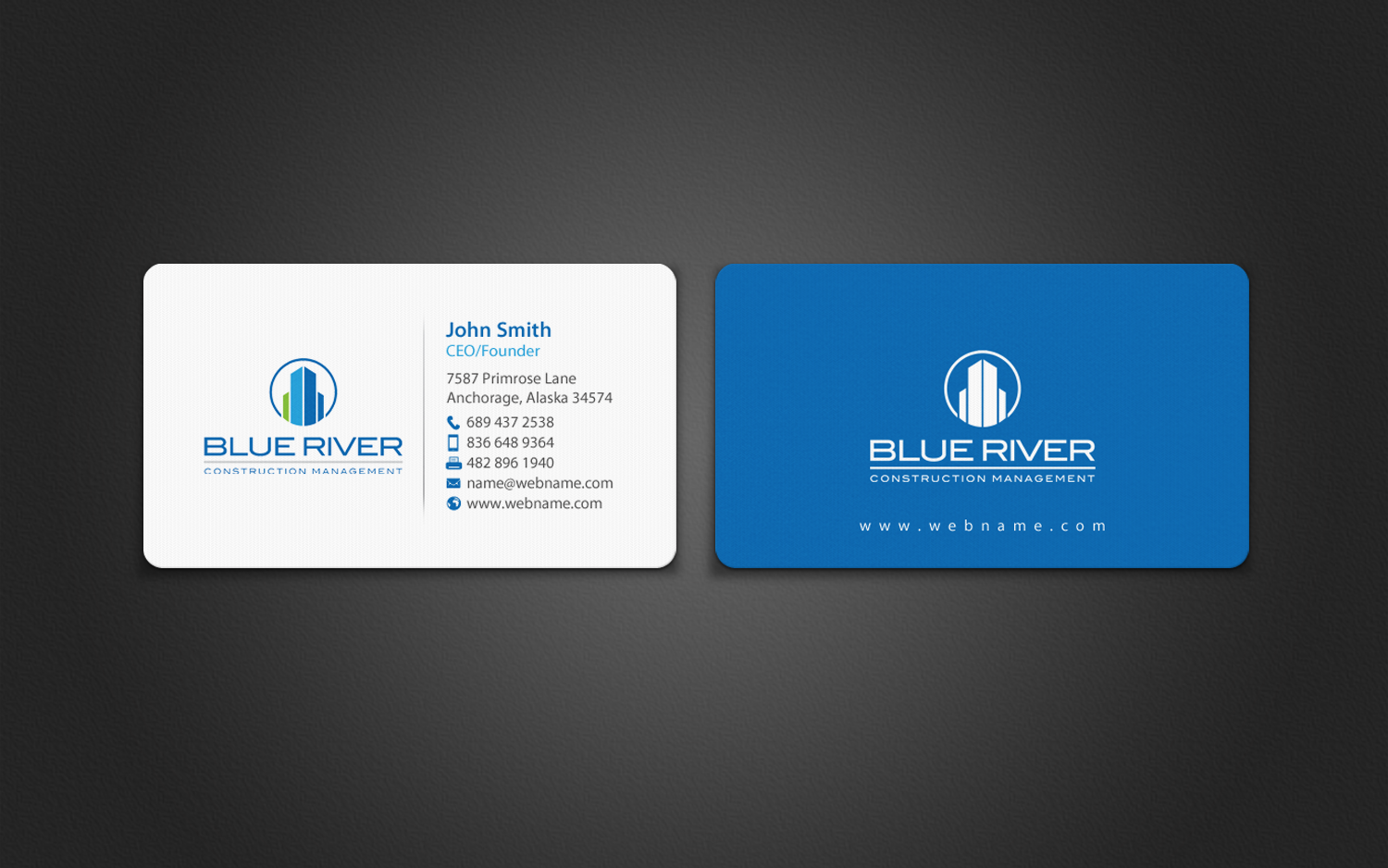 Stationery Design by chandrayaan.creative for The Blue River Group | Design #12702343