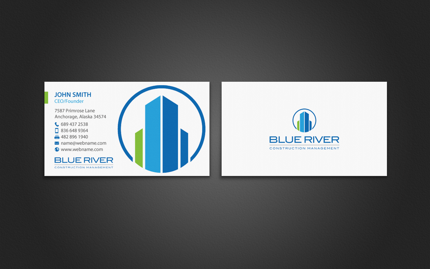 Stationery Design by chandrayaan.creative for The Blue River Group | Design #12703375