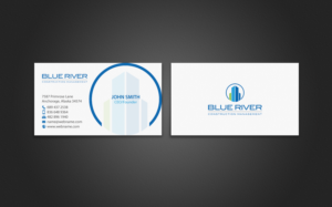 Diseño de Papelería por chandrayaan.creative para The Blue River Group | Diseño: #12703377