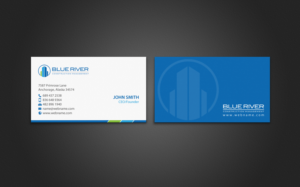 Diseño de Papelería por chandrayaan.creative para The Blue River Group | Diseño: #12703385
