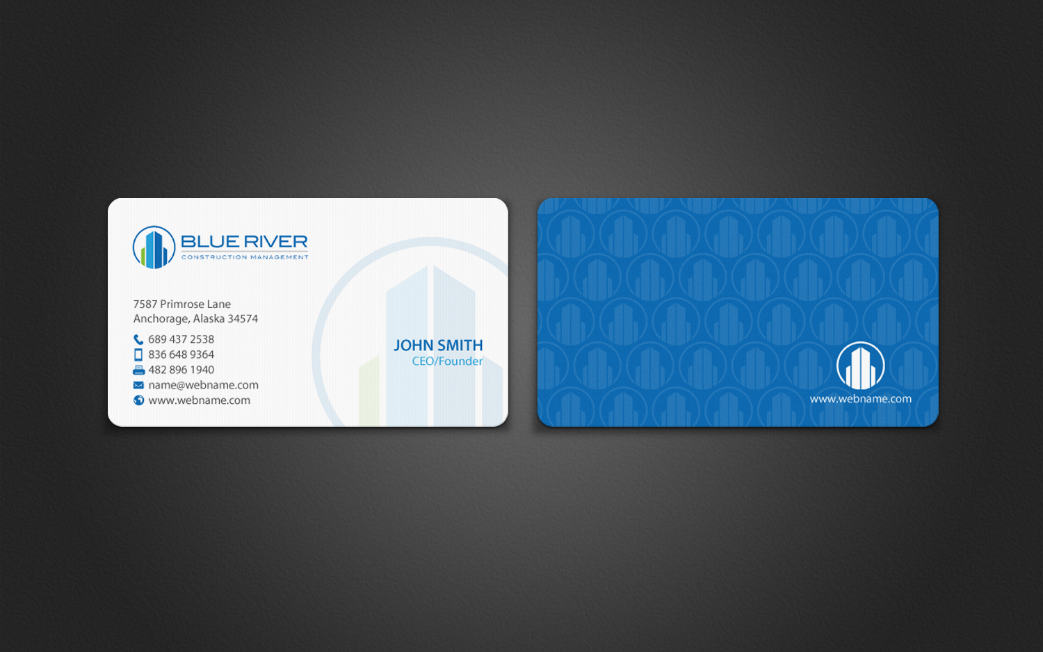 Stationery Design by chandrayaan.creative for The Blue River Group | Design #12703387