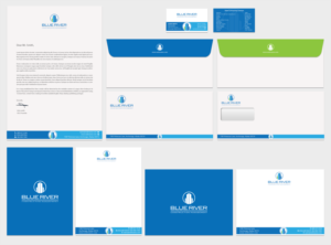 Stationery Design by chandrayaan.creative for The Blue River Group | Design: #12765608