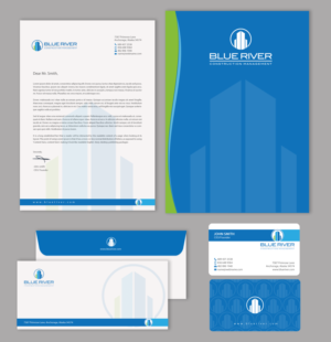 Stationery Design by chandrayaan.creative for The Blue River Group | Design: #13275830