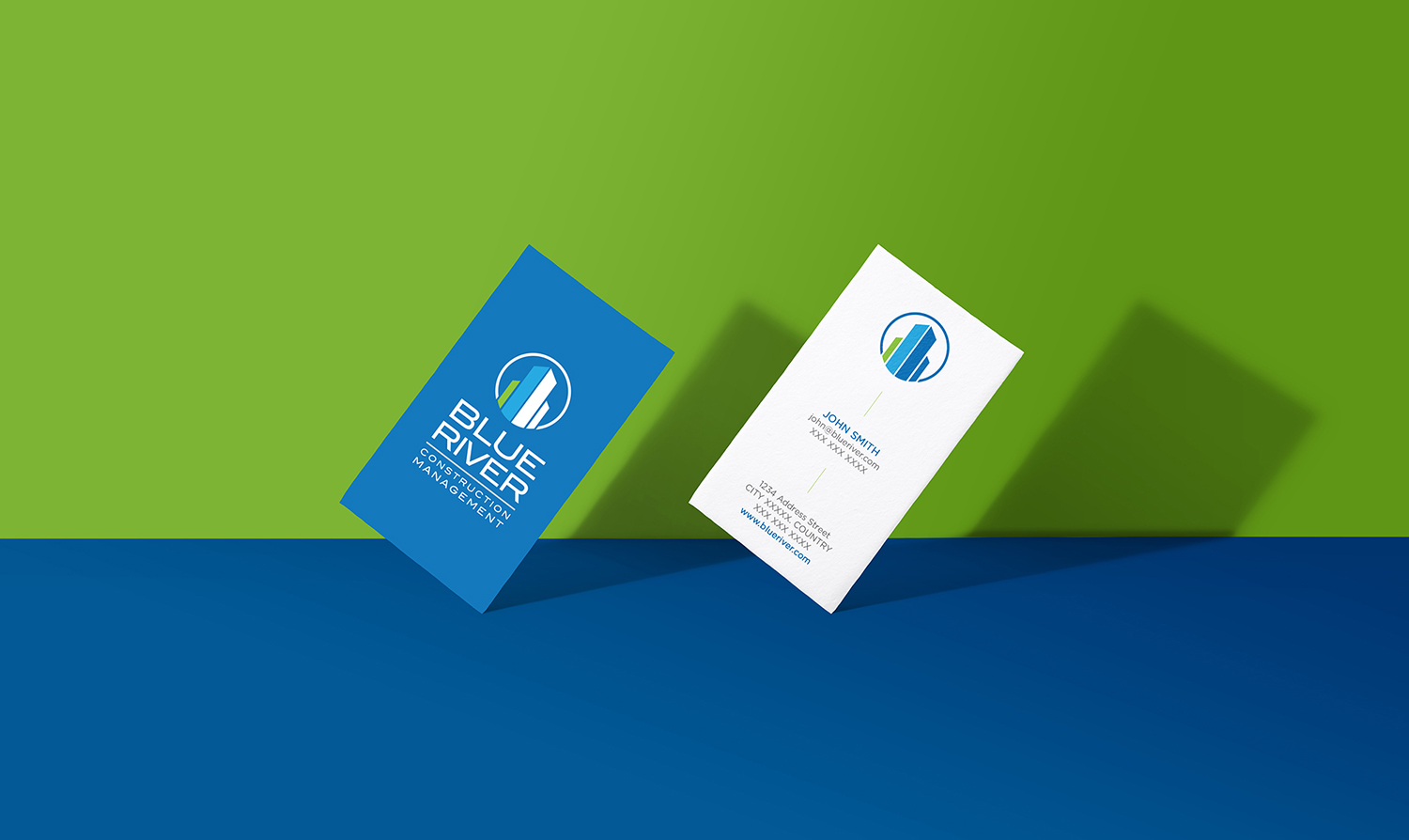 Stationery Design by Cyanide Designz for The Blue River Group | Design #12697077
