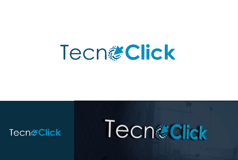 Logo Design by Carlos Alba D. for Tecnoclick | Design #12698222