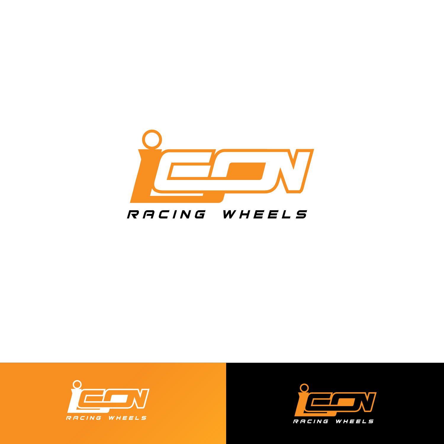 Logo Design by Jonpars for Icon Racing Wheels | Design #12710403