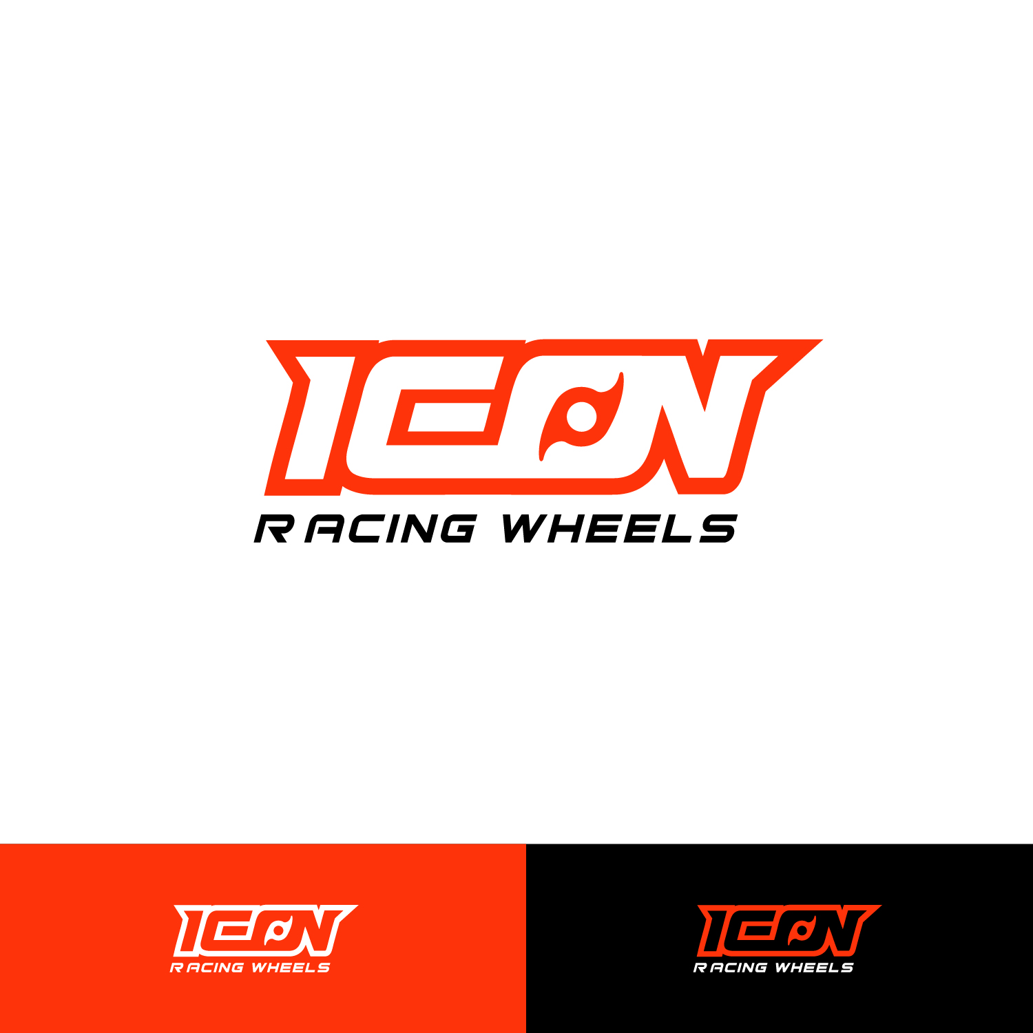 Logo Design by Jonpars for Icon Racing Wheels | Design #12711024