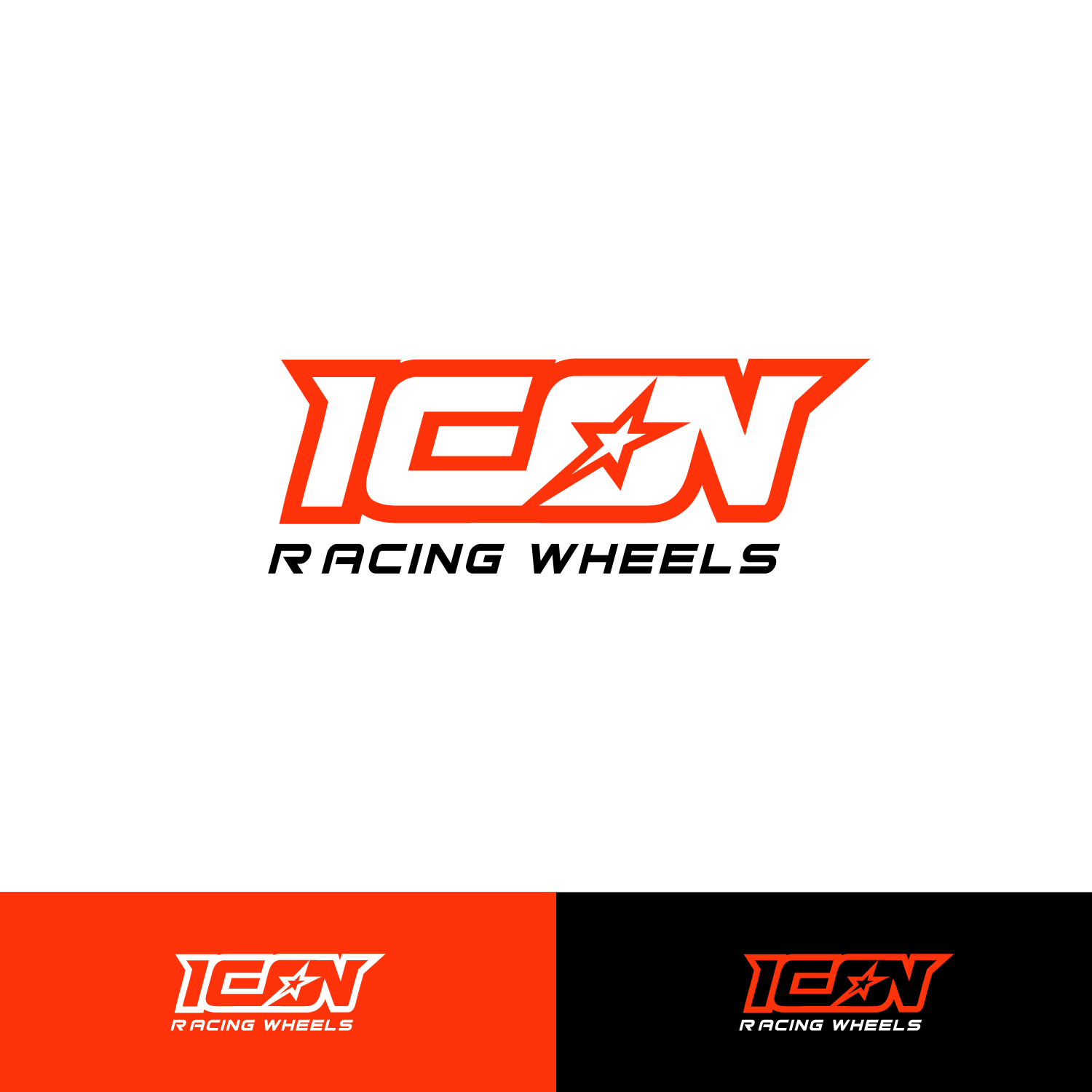 Logo Design by Jonpars for Icon Racing Wheels | Design #12723277