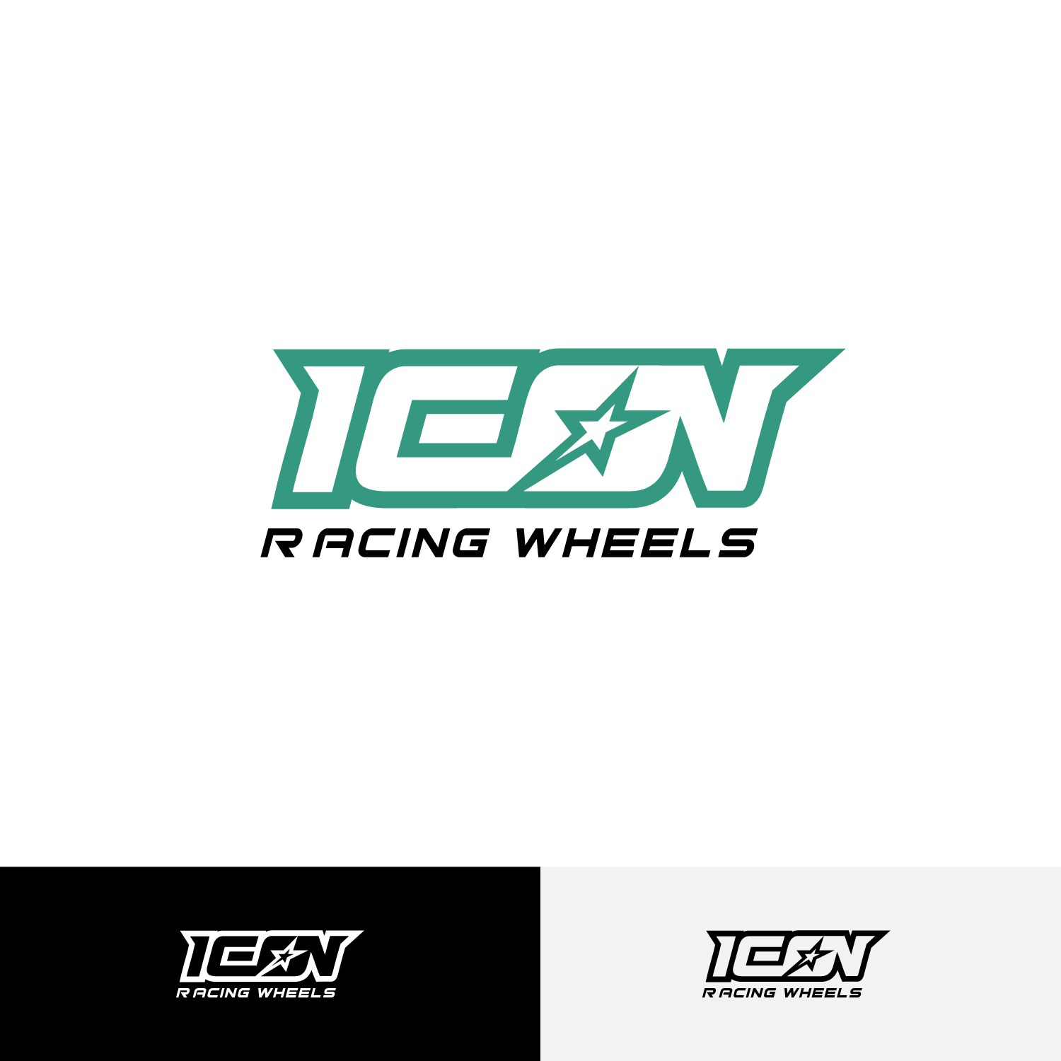 Logo Design by Jonpars for Icon Racing Wheels | Design #12740889