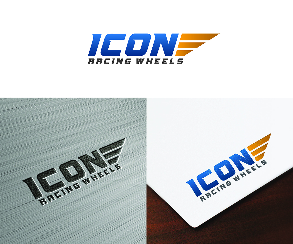 Diseño de Logo por eMARK para Icon Racing Wheels | Diseño #12708816