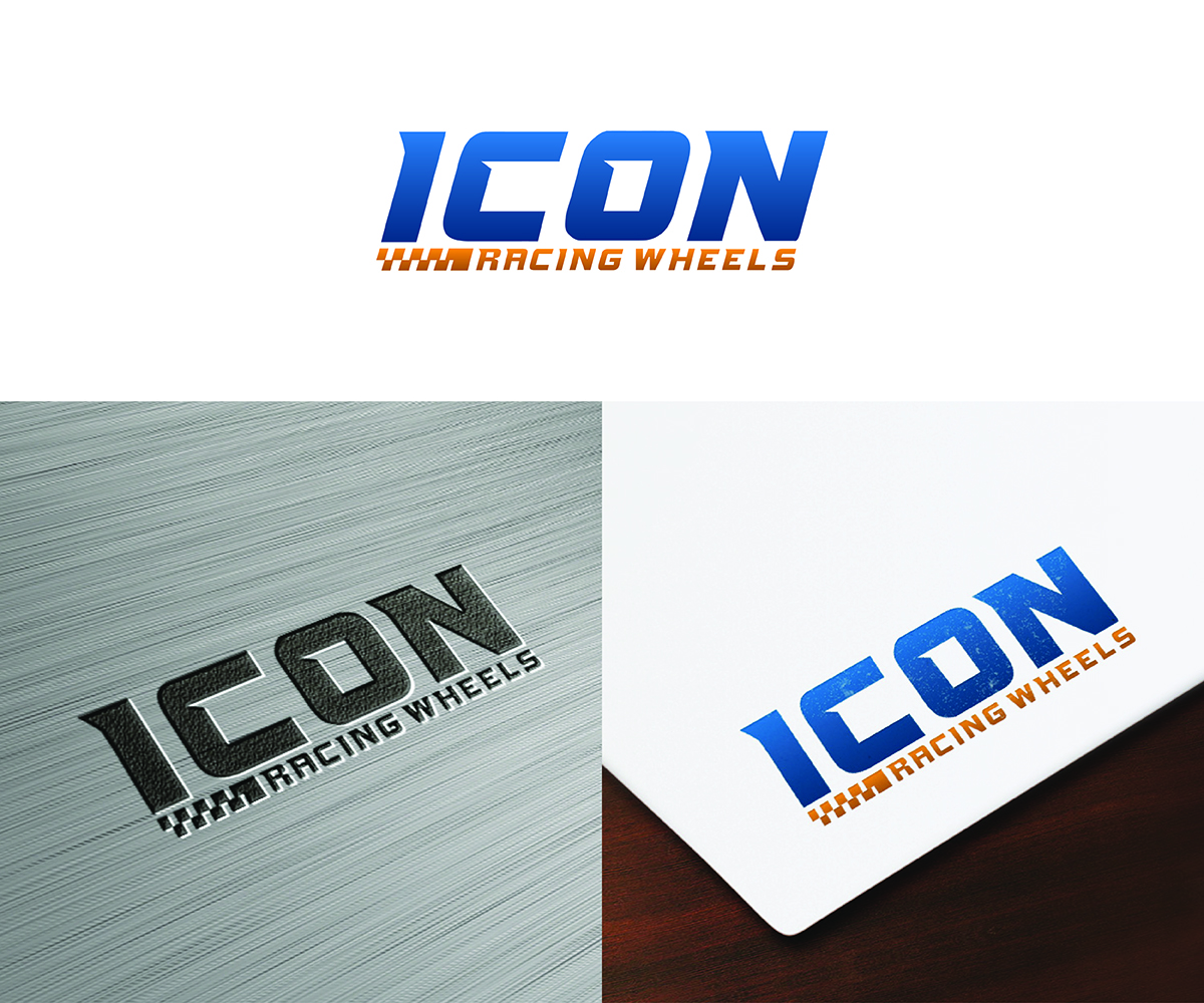 Logo Design by eMARK for Icon Racing Wheels | Design #12708818