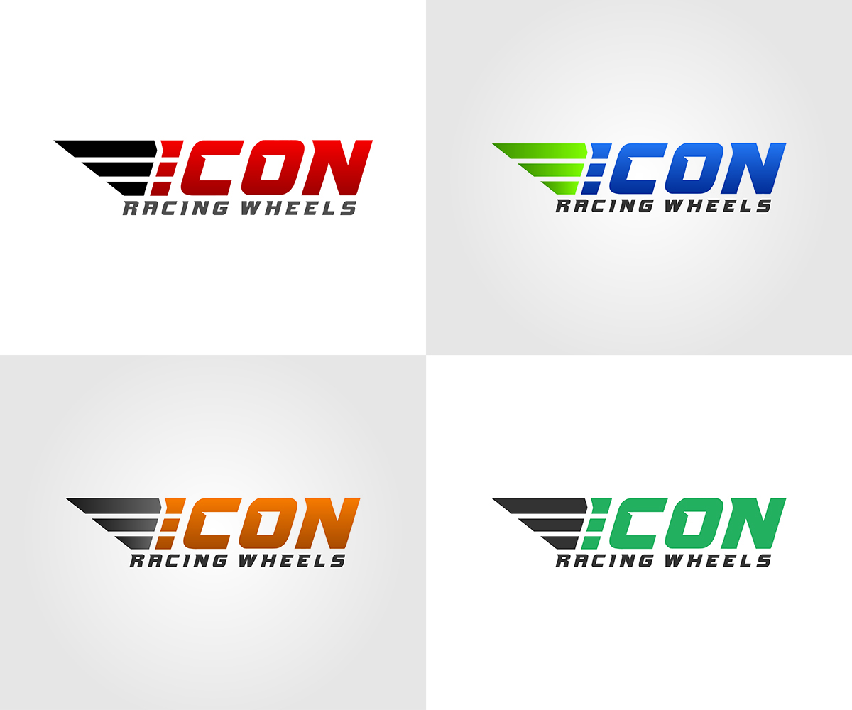 Logo Design by eMARK for Icon Racing Wheels | Design #12746737