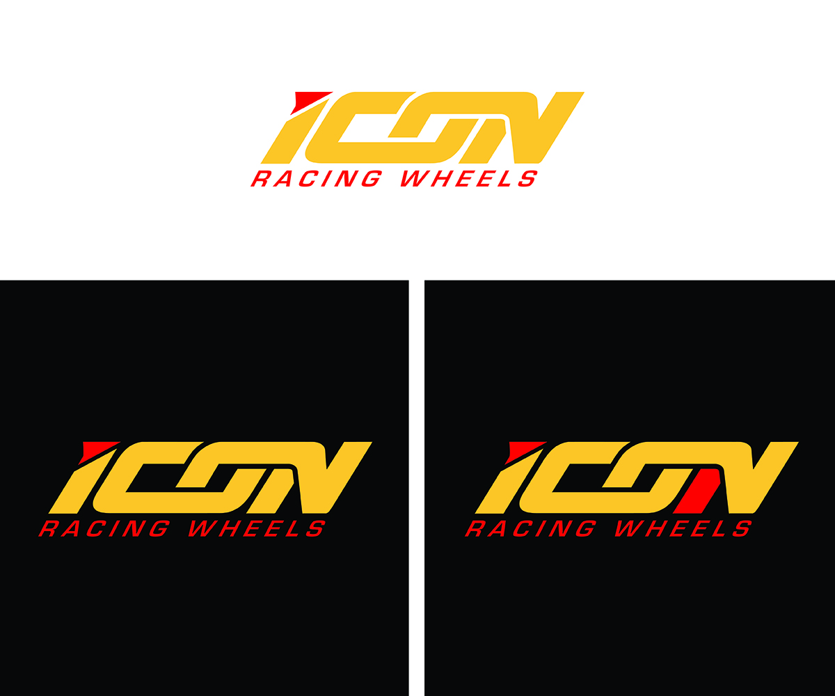Logo Design by eMARK for Icon Racing Wheels | Design #12814723