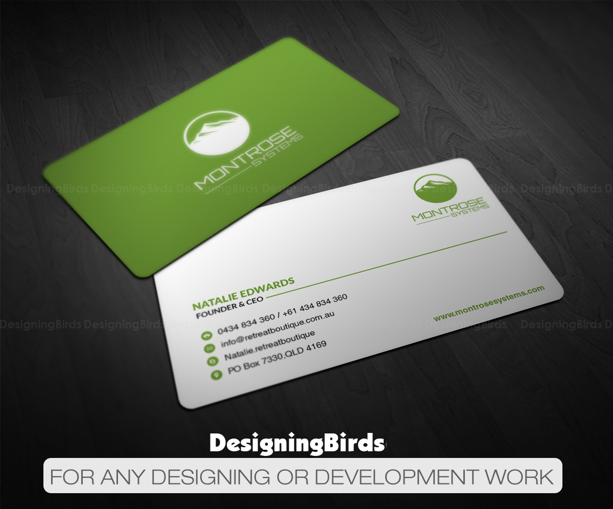 Business Card Design by Designing Birds for this project | Design #12705061