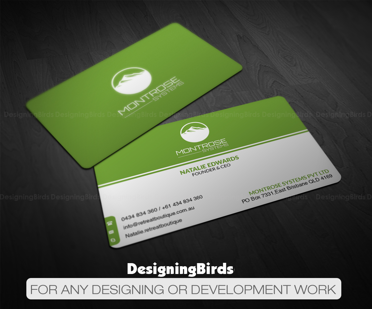 Business Card Design by Designing Birds for this project | Design #12705915