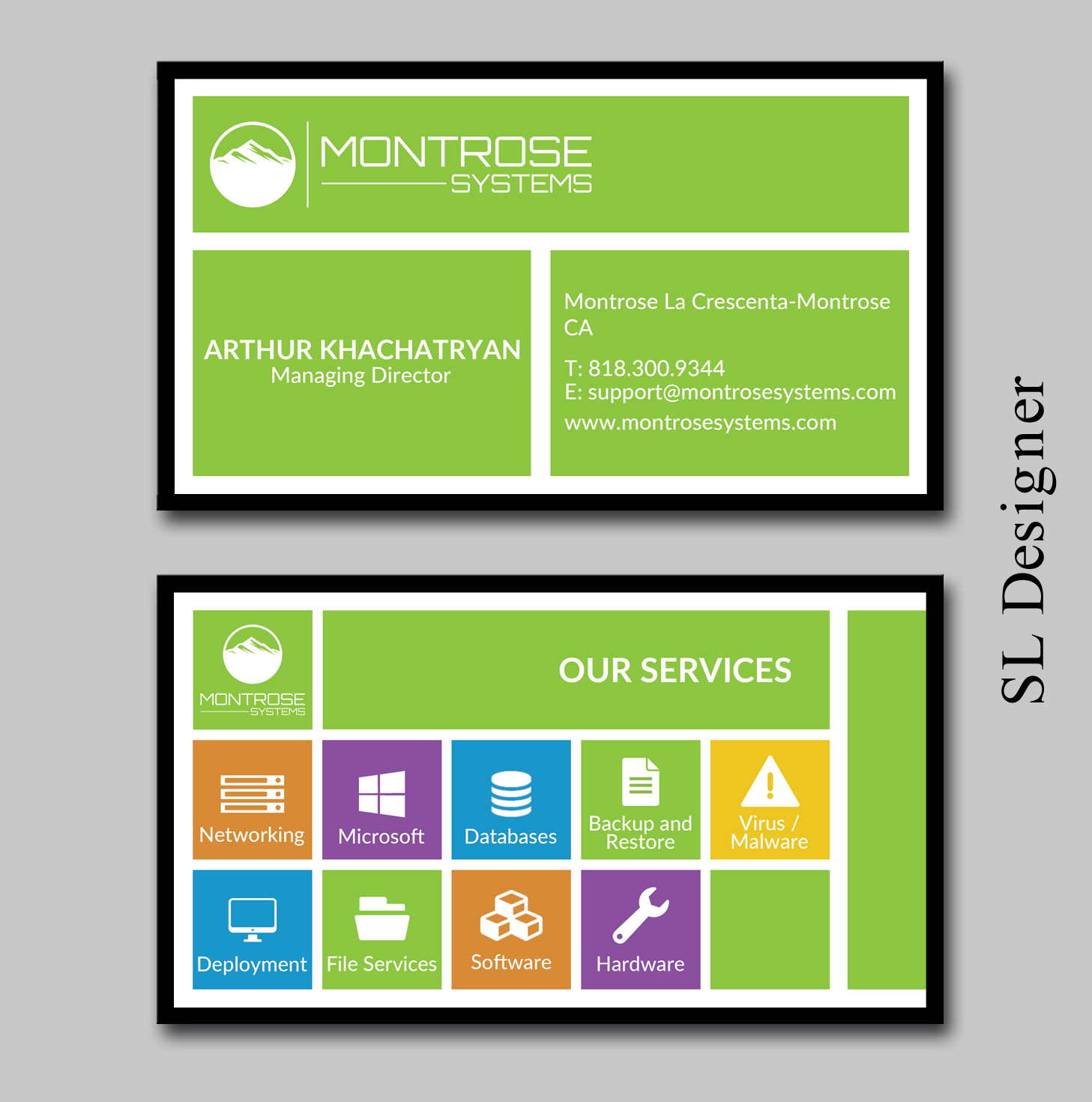 Business Card Design by SL Designer for this project | Design #12719497