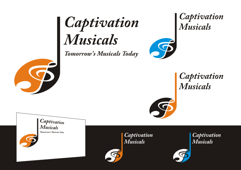 Logo Design by TonyBell for Captivation Musicals | Design #533748
