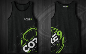 HOT Gym singlet / tshirt for Fitness | T-shirt Design by Jonya