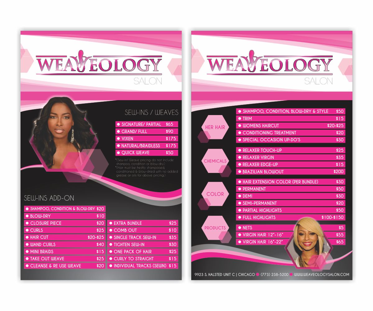 Diseño de Flyer por Cut and Glue para Weaveology | Diseño #12723999