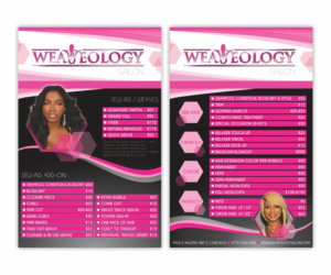 Diseño de Flyer por Cut and Glue para Weaveology | Diseño: #12723999