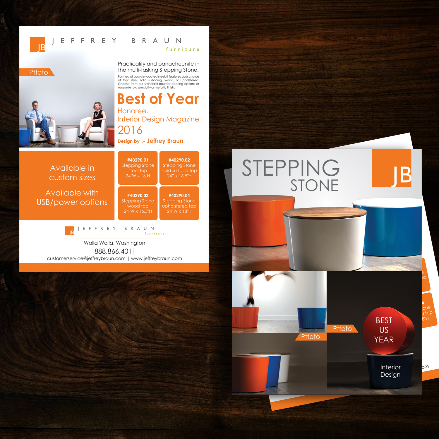 Flyer Design by uk for Jeffrey Braun Furniture | Design #13285035