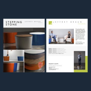 Flyer Design by Silvia Jordanova for Jeffrey Braun Furniture | Design: #13267223