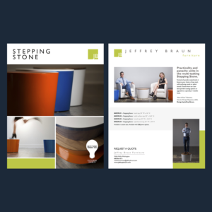 Flyer-Design von Silvia Jordanova für Jeffrey Braun Furniture | Design: #13295461