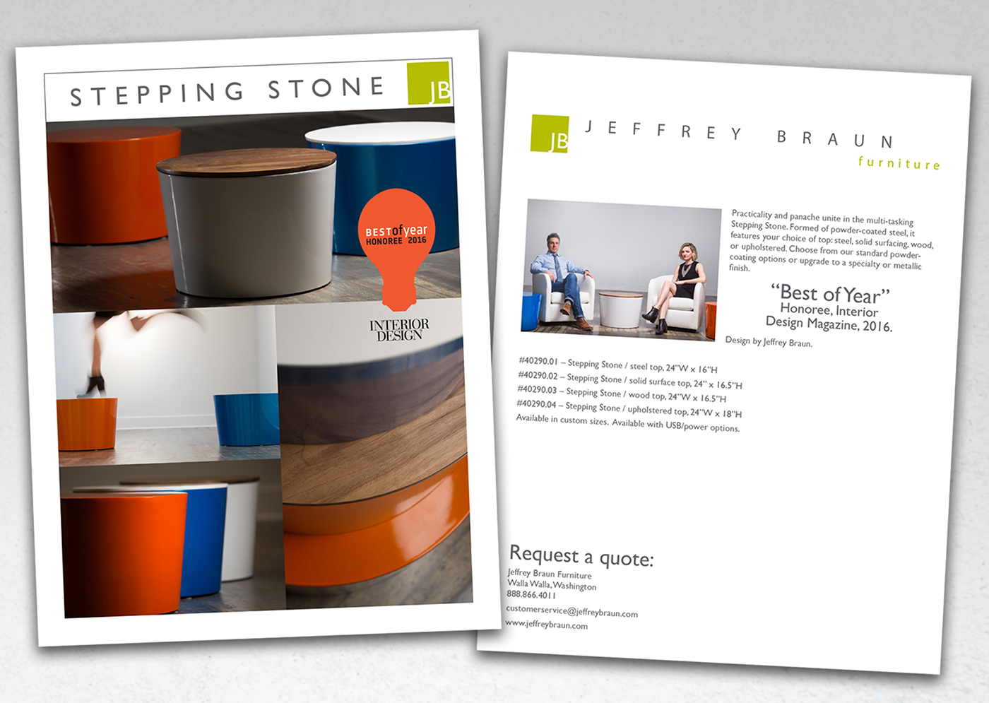 Flyer-Design von andrew3344 für Jeffrey Braun Furniture | Design #13275190