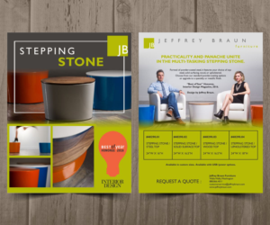 Flyer-Design von Cut and Glue für Jeffrey Braun Furniture | Design: #13259643