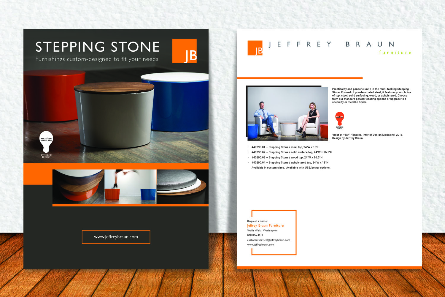 Flyer-Design von JustRightHere für Jeffrey Braun Furniture | Design #13300817