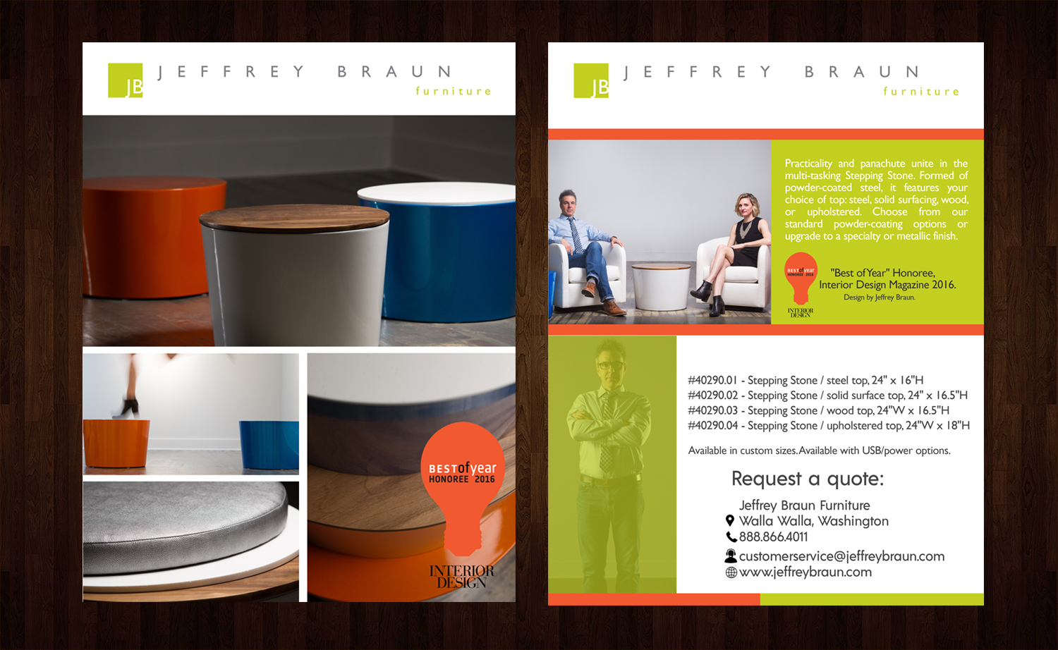 Flyer-Design von Black Machine Grafx für Jeffrey Braun Furniture | Design #13242504