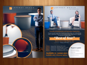 Flyer-Design von Samir Mirza für Jeffrey Braun Furniture | Design: #13288856