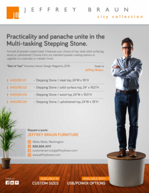 Flyer-Design von Marketing Wings für Jeffrey Braun Furniture | Design: #13285147