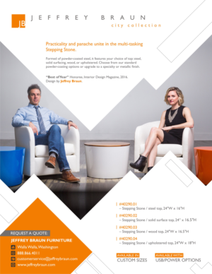 Flyer-Design von Marketing Wings für Jeffrey Braun Furniture | Design: #13285149