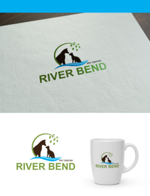 River Bend Pet Center | Logo Design by Firstception