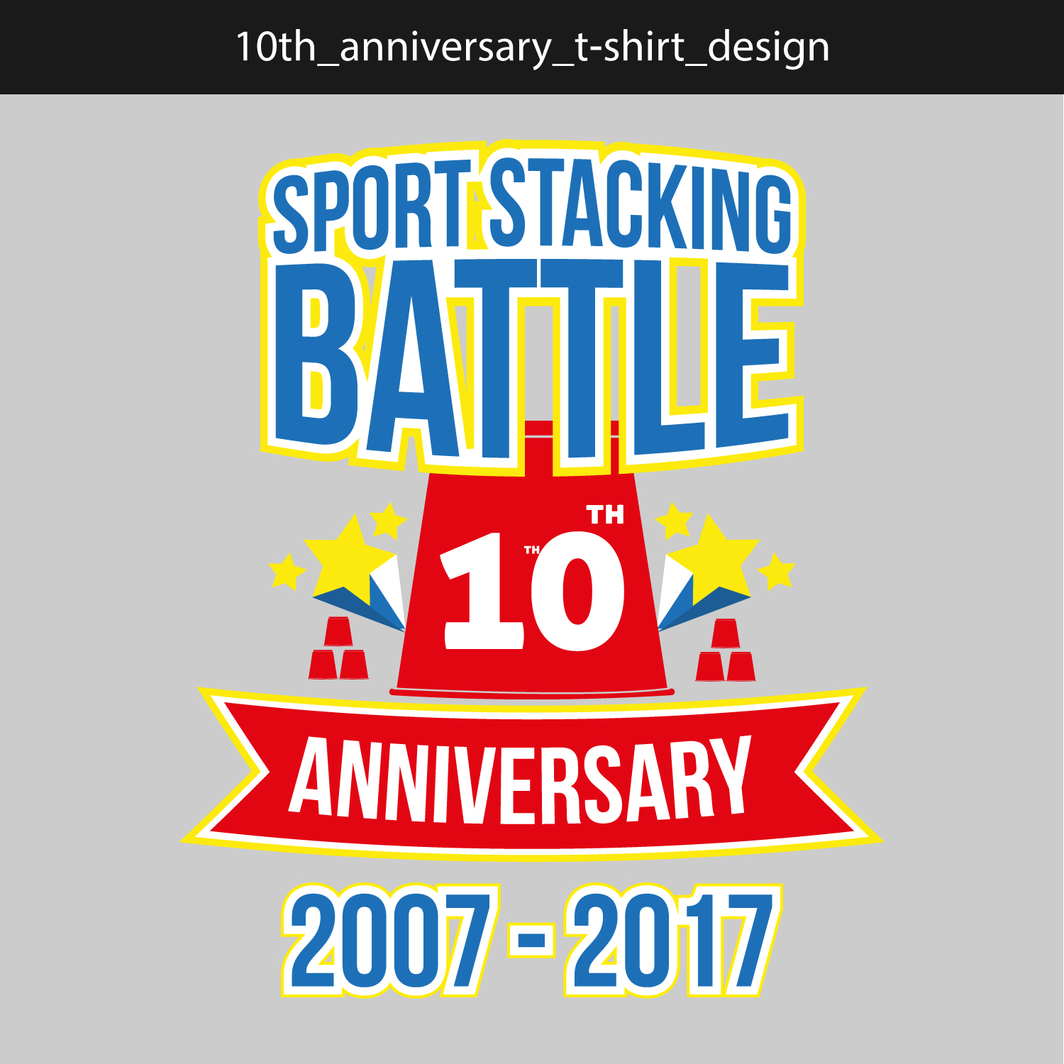 Diseño de Camiseta por Nancy.keys para Sport Stacking Canada | Diseño #12769470