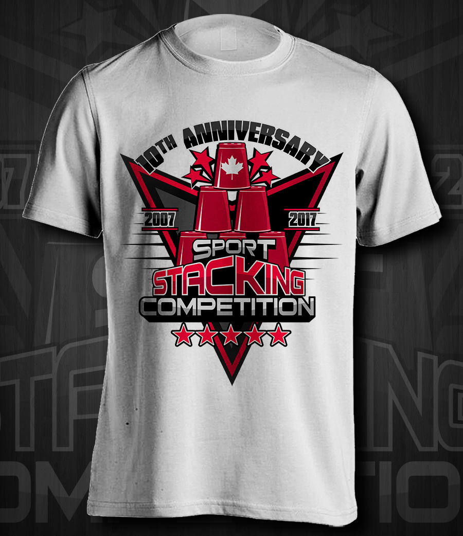 Design de T-shirt par Jonya pour Sport Stacking Canada | Design : #12854261
