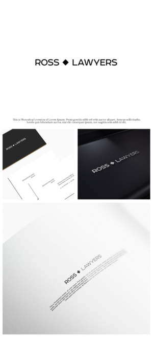 Logo Design by VisualFlava for Ross Lawyers | Design: #12852330