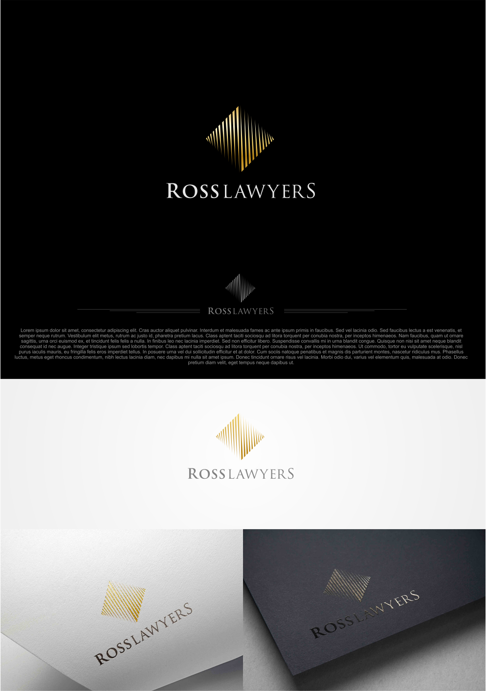 Diseño de Logo por artswolf para Ross Lawyers | Diseño #12851575