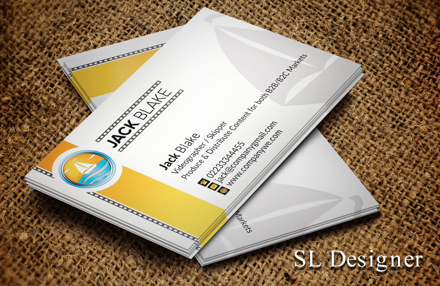 Business Card Design by SL Designer for The Skipper Lifestyle | Design #12709602
