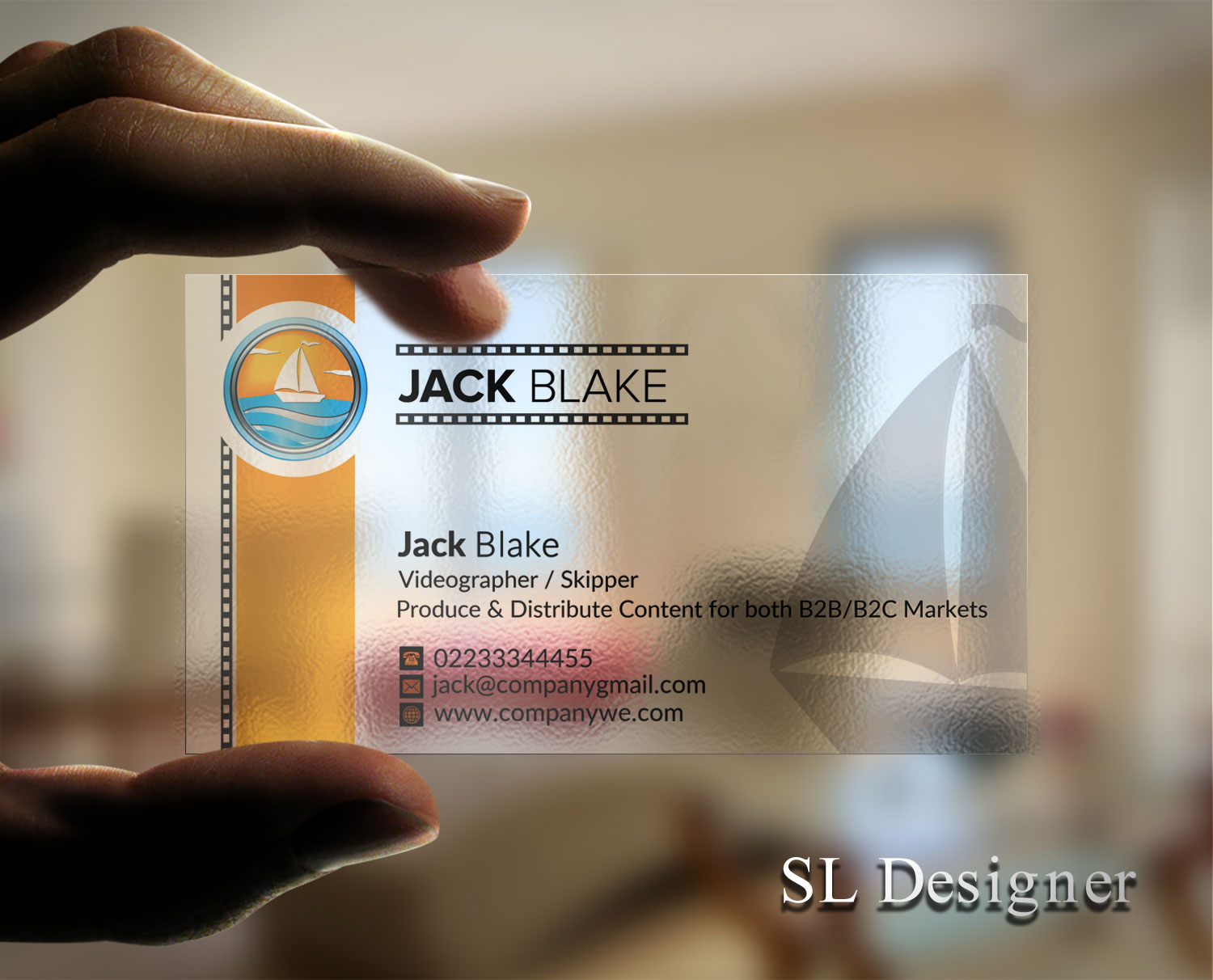 Design de Carte de Visite par SL Designer pour The Skipper Lifestyle | Design #12709620