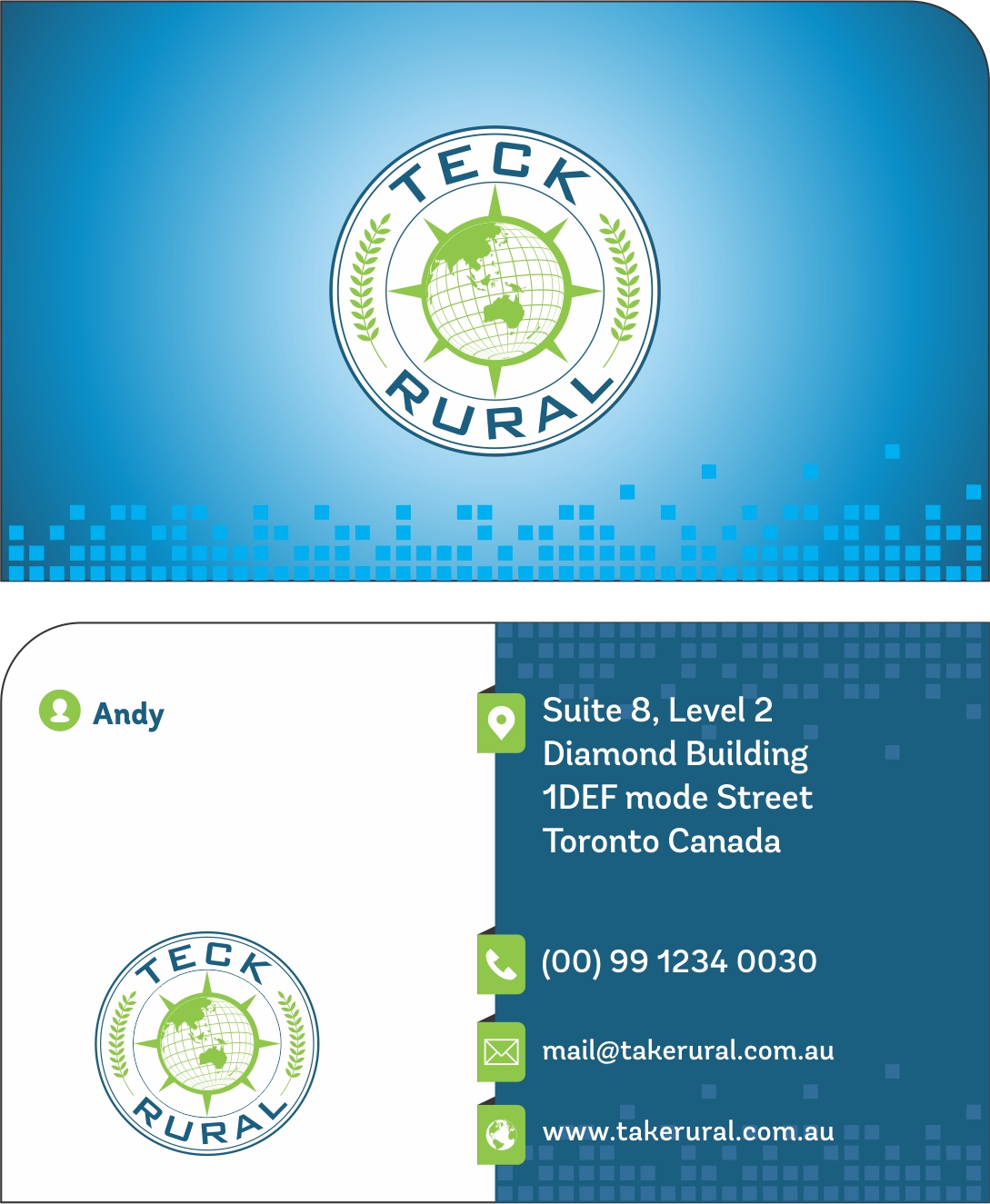 Logo Design by Robert Macwan for TECK Rural | Design #12724679