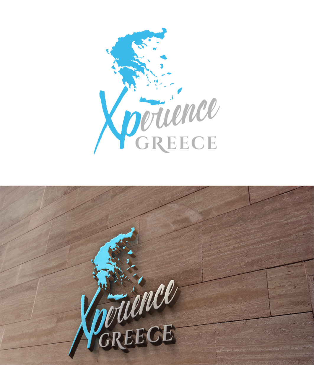 Logo Design by trufya for Xperience Greece | Design #12723854