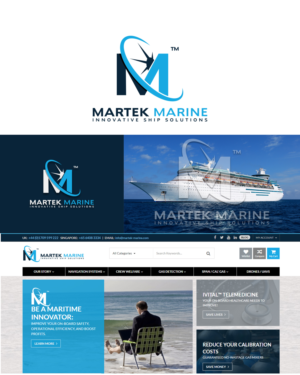 Logo Design by IMD-HUB for Martek Marine | Design: #12742841